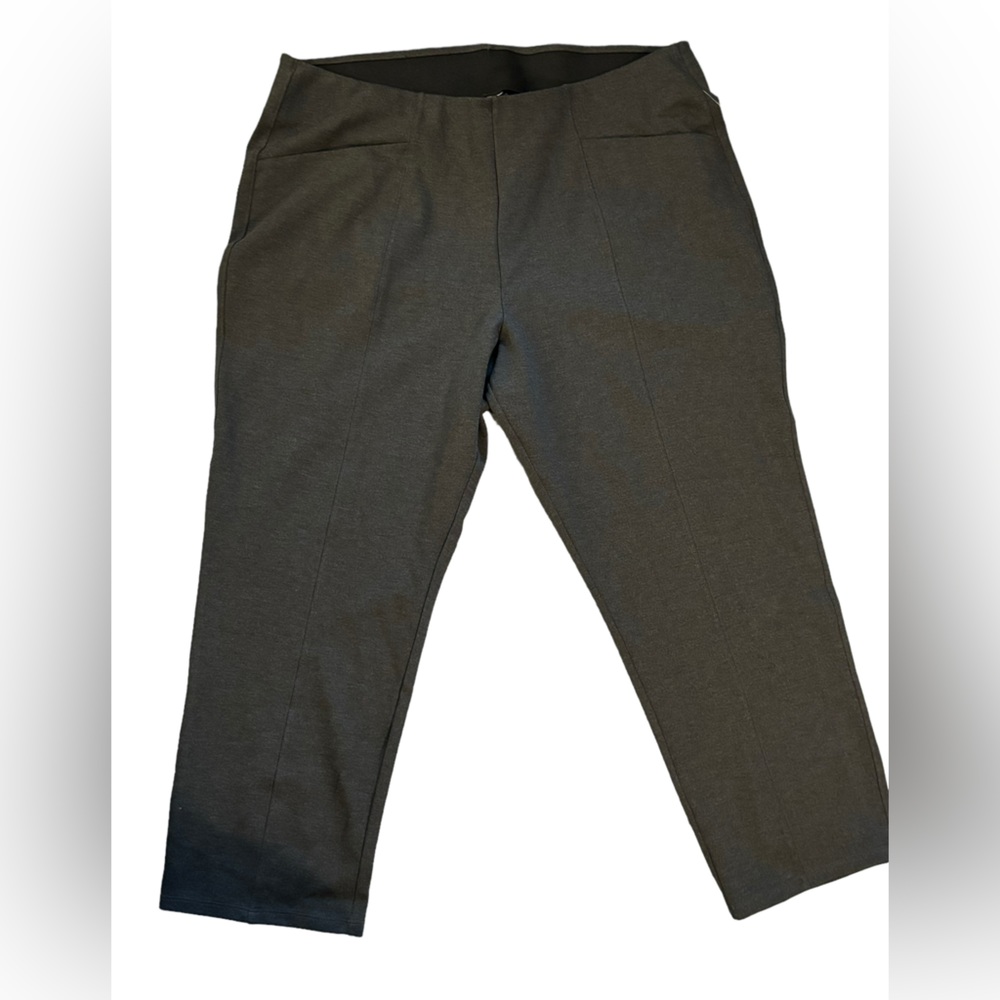 Old Navy Women’s Dark‎ Gray Extra High Rise Straight Taper Pants Size XXL